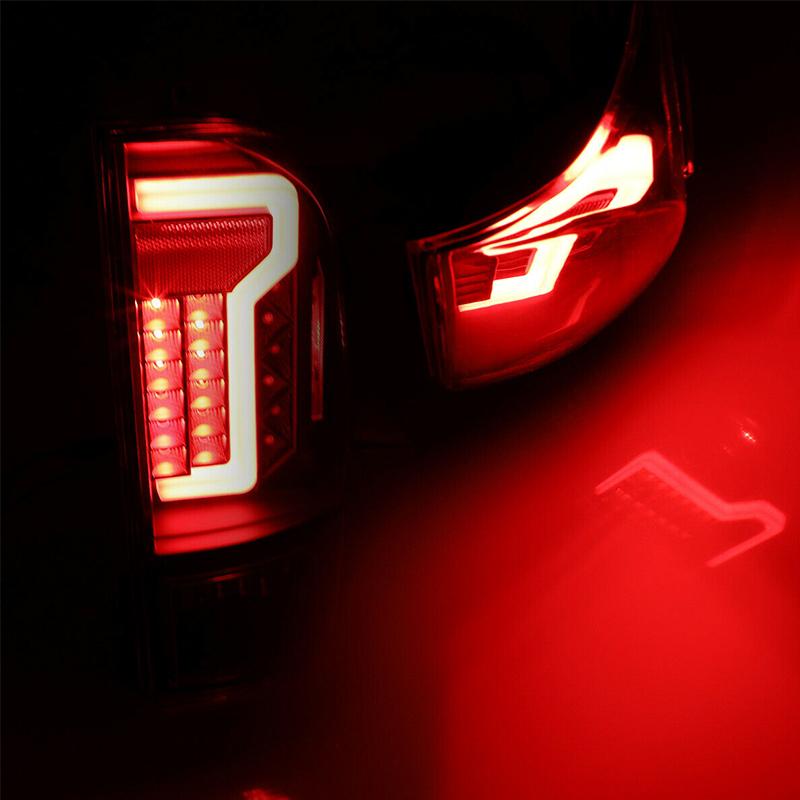 New LED Design Smoke Tail Light For 2016-2021 Toyota Tacoma