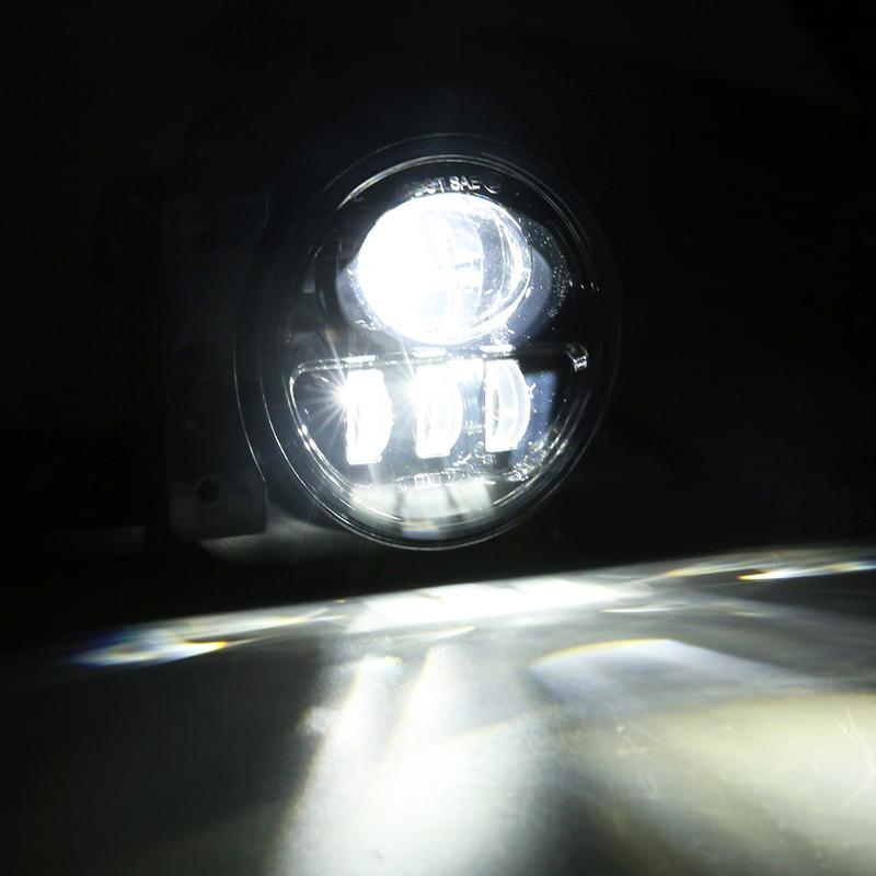 Jeep JL demon eyes headlights and fog lights