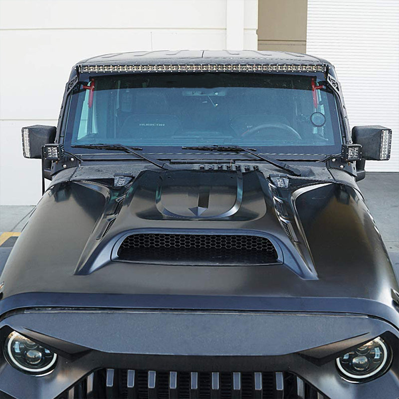 Piranha Series Hood with Functional Air Vents