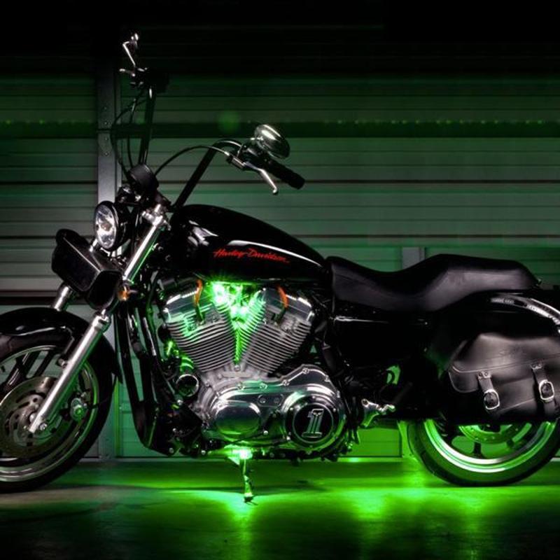 Motorcycle RGB Flexible Neon Light Strip Kit