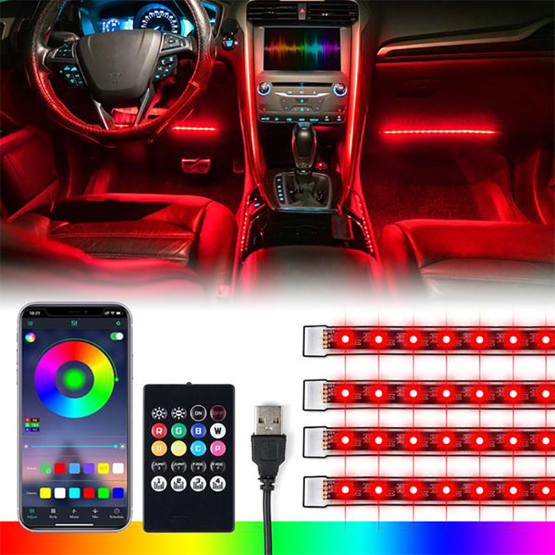 Celestial Series Bluetooth and Remote Control RGB LED Interior Car Light