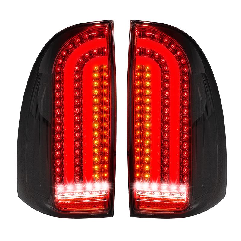 LED Rear Black Brake Tail Light For 2005-2012 Toyota Tacoma