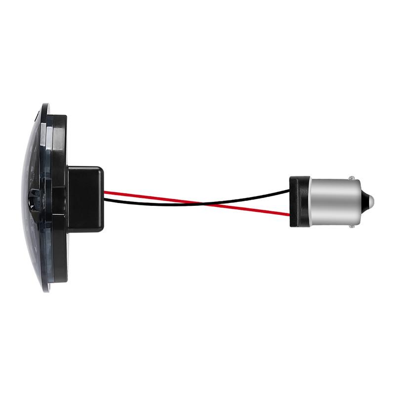 3-1/4" Rear Red Emark DOT LED Turn Signal Indicators For Motorcycle