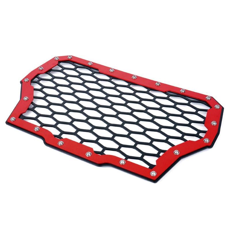 Red Front Grille Insert For 2017 Polaris RZR Turbo Models