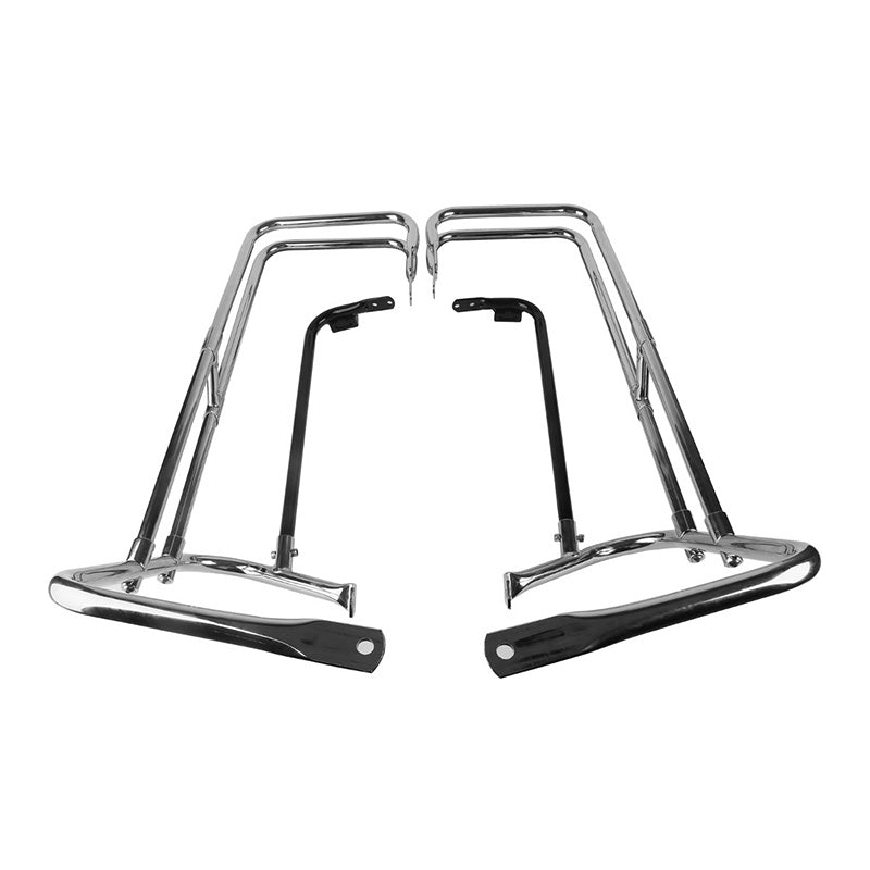 Saddlebag Guard Rail Mount For Harley Touring Road King Electra Street Glide 97-08