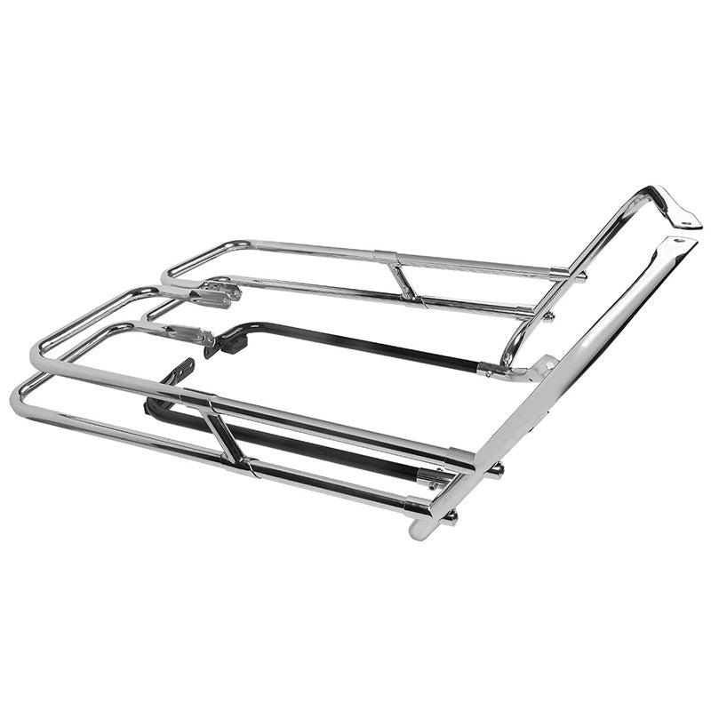 Saddlebag Guard Rail Mount For Harley Touring Road King Electra Street Glide 97-08