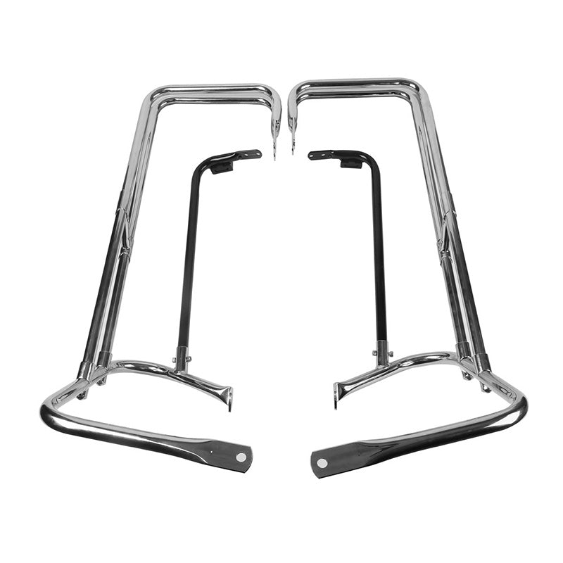 Saddlebag Guard Rail Mount For Harley Touring Road King Electra Street Glide 97-08