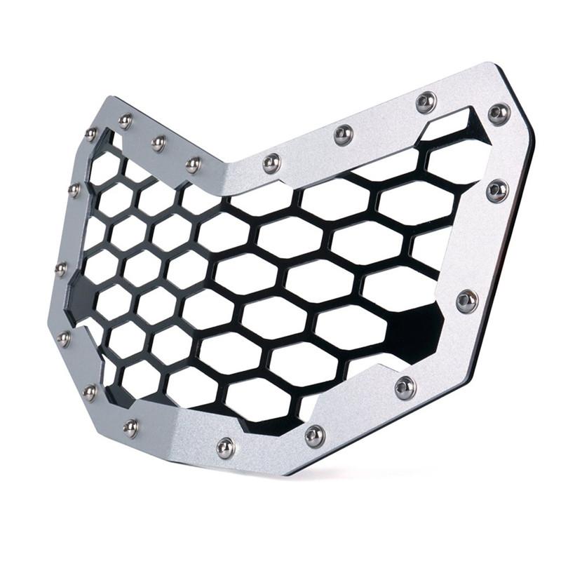 Silver Steel Mesh Grille For 2017 Can Am Maverick X3