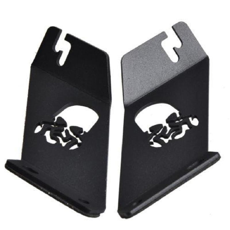 Skull Mounting Brackets For 20 inch Light Bar For Jeeps