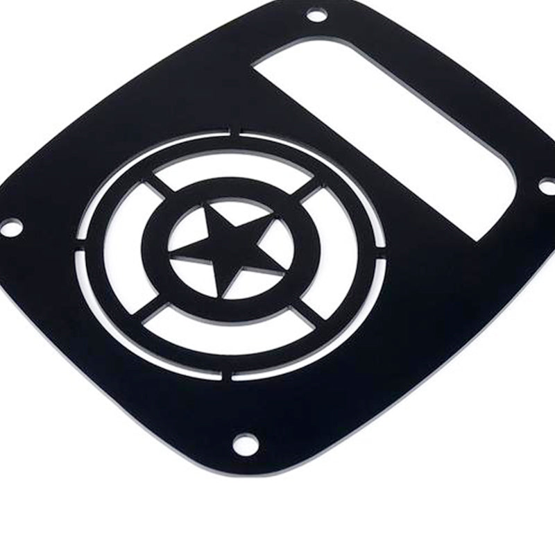 Star Black Rear Taillight Cover