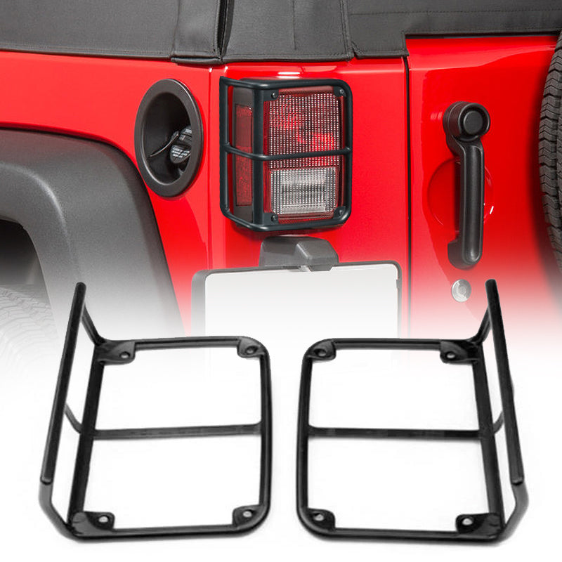 Tail Light Guard Cover For Jeep Wrangler JK 07+