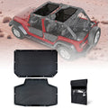 Top Mesh Sun Shade for 2007-2018 Jeep Wrangler JKU 4 Door