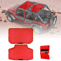 Top Mesh Sun Shade for 2007-2018 Jeep Wrangler JKU 4 Door
