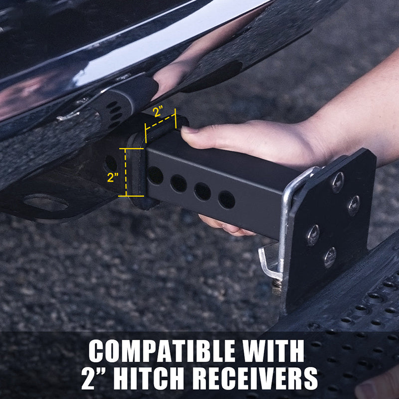 Trailer 26" Tow Hitch Step with Hitch Lock for 2 Inch Receiver