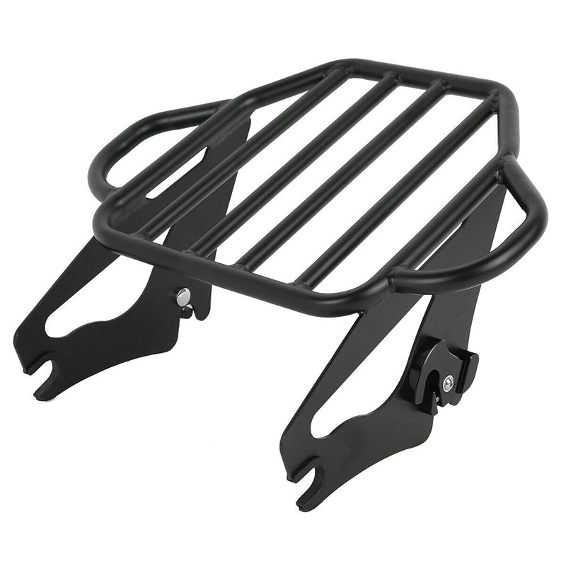 Two-Up Luggage Rack For Harley Tour Pak Touring Electra Glide Road King 09-18