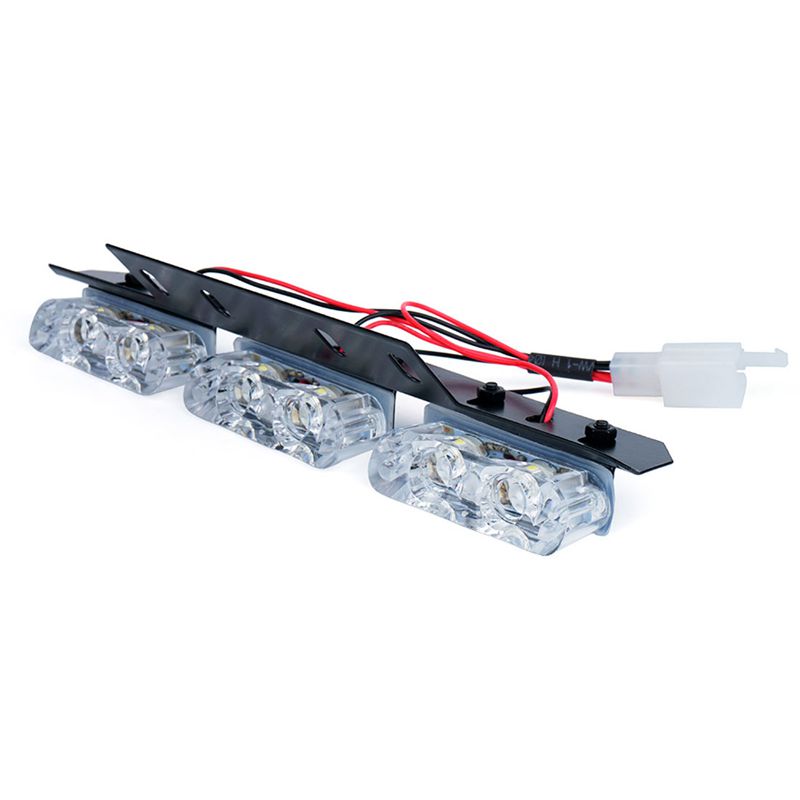 USA ONLY 36 LED Patrol Series Red Blue Grille Strobe Light Set