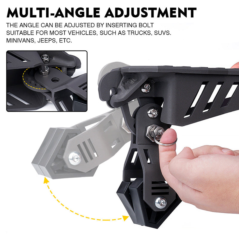Foldable Door Hingle Step Plate