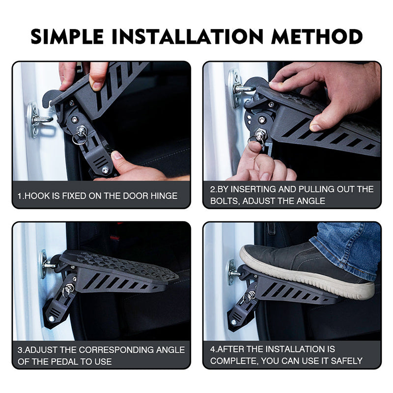 Foldable Door Hingle Step Plate