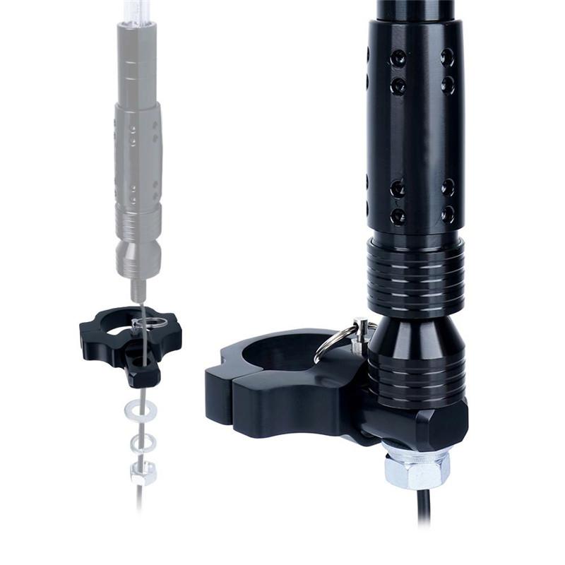 Universal UTV LED Whip Light Mounting Bracket
