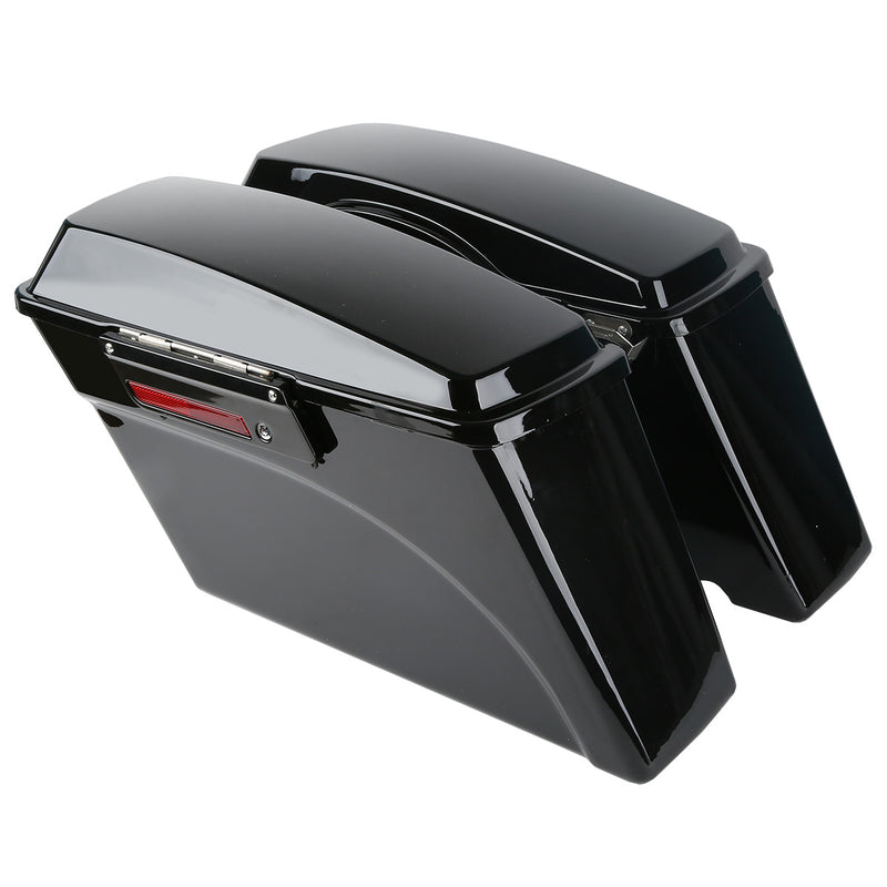 Vivid Hard Motorcycle Saddlebags Latch Keys For Harley Touring ultra street glide 94-12