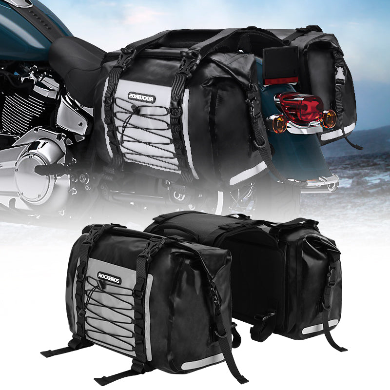 Waterproof Motorcycle Saddlebags for Outdoor Camping