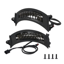 Harley Road Glide 2015-2024 Amber & White LED Running Turn Signal Lights-light details