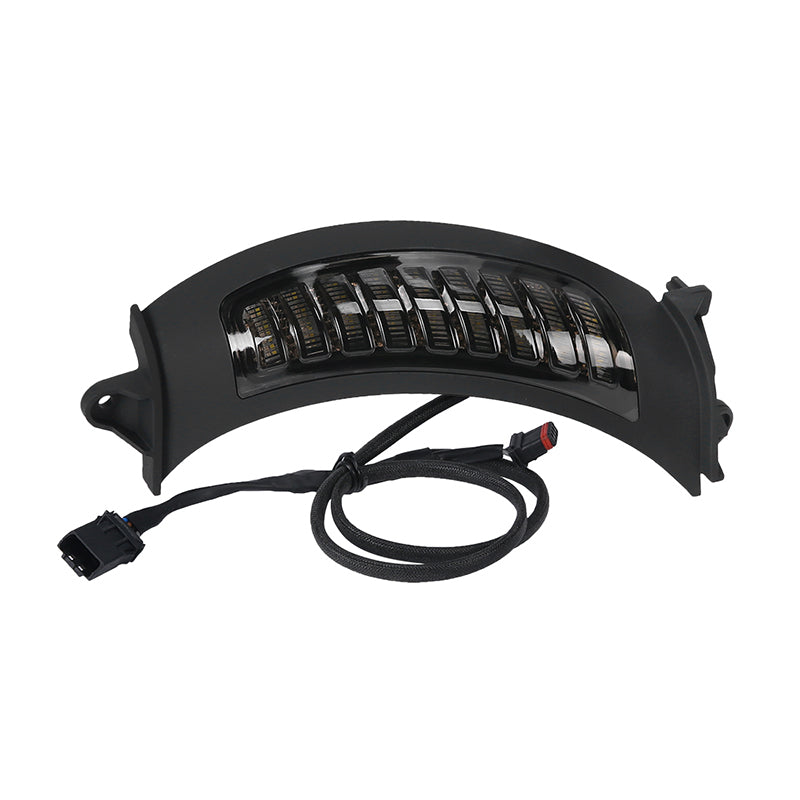 Harley Road Glide 2015-2024 Amber & White LED Running Turn Signal Lights-light details