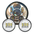 5.75 inch Projector LED Headlight & 4.5 inch Passing Lights - LED Factory Mart