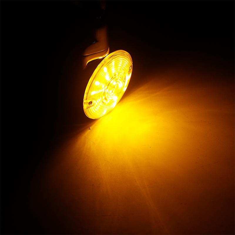 3.25 Inch Flat LED Turn Signal for Harley Davidson Motorcycles-light show
