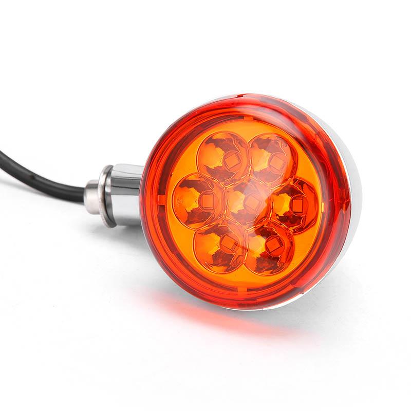 Harley Motorcycle 4.5 LED Fog Lights + Turn Signals Combo