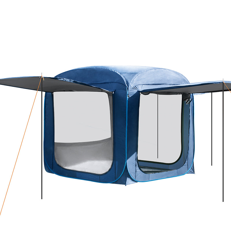 Tailgate Tent with 3 Side Shade Awning for Jeep