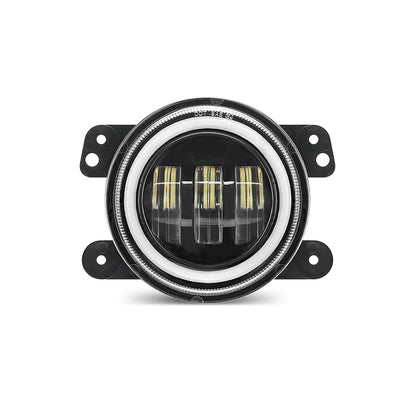 JK LED Halo Headlights and Fog Lights