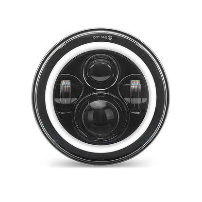 JK LED Halo Headlights and Fog Lights