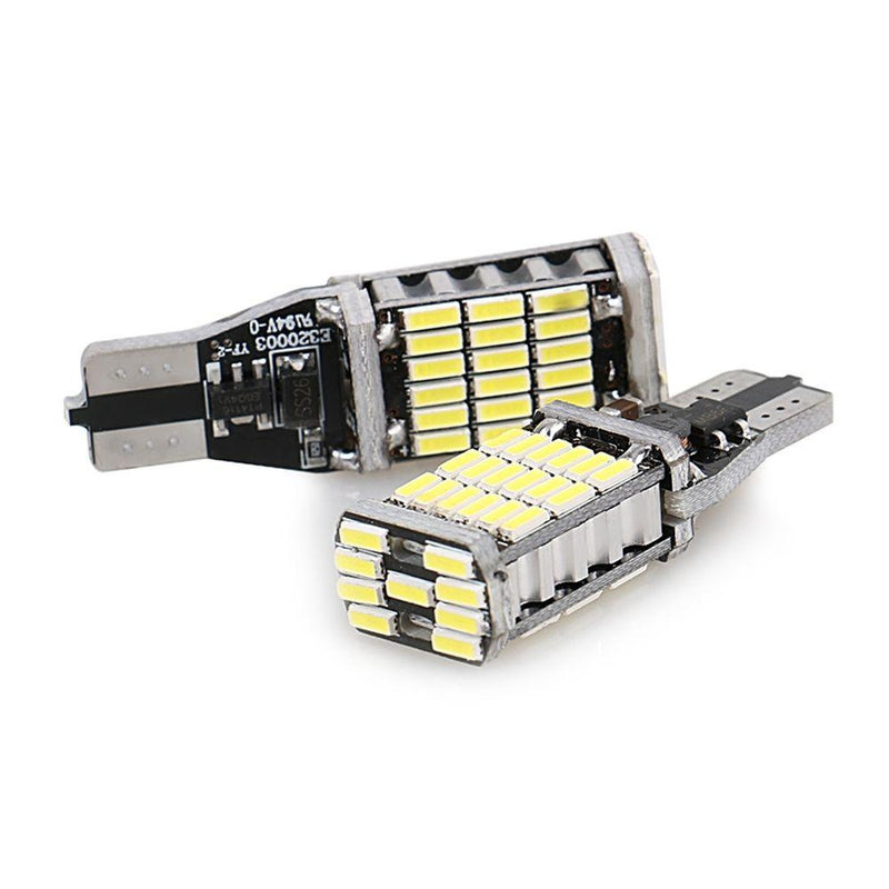 LED Car Headlights Hi/Lo Beam & T10 LED Back Light Bulbs
