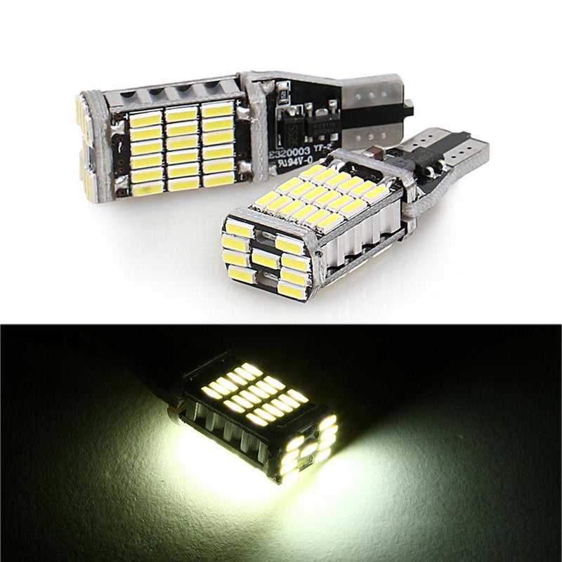 LED Car Headlights Hi/Lo Beam & T10 LED Back Light Bulbs