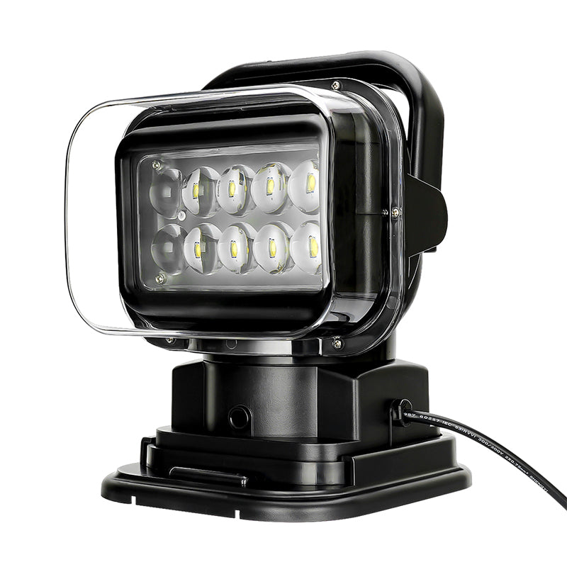 High Power 50W 360° CREE LED Remote Controlled Offroad LED Spotlights Work Lights