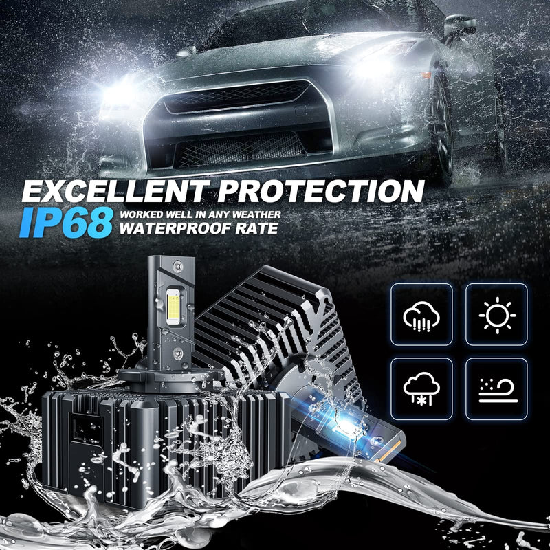 LED headlight bulbs D5S with Plug and Play