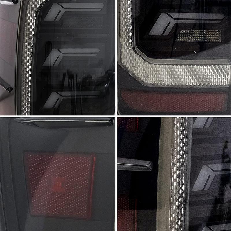 Smoke Tail Lights Compatible with 2016-Later Toyota Tacoma