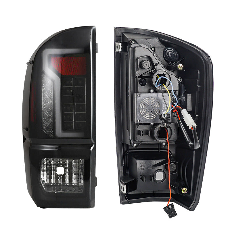 New LED Design Smoke Tail Lights For 2016-Later Toyota Tacoma
