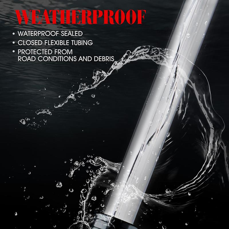 Single 7 Color LED Flag Pole Antenna Whip Lights